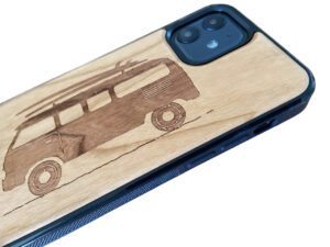 Wooden iPhone 14 Pro Case with Kombi