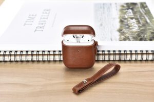 Genuine leather Airpods case
