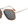 Hastings wood and metal sunglasses