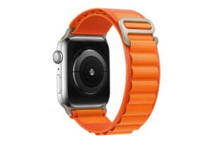 Orange Alpine Hook Apple Watch Band