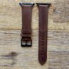 Dark Brown leather Apple Watch band