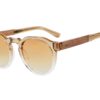 Ocean Fade sunglasses with brown lenses side view