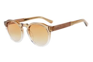 Ocean Fade sunglasses with brown lenses side view