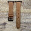 light brown leather Apple Watch band