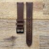 Dark Brown Leather Watch Band