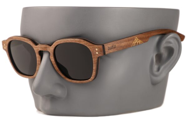 gould sunglasses on a mannequin