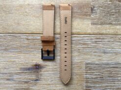 light brown leather watch band
