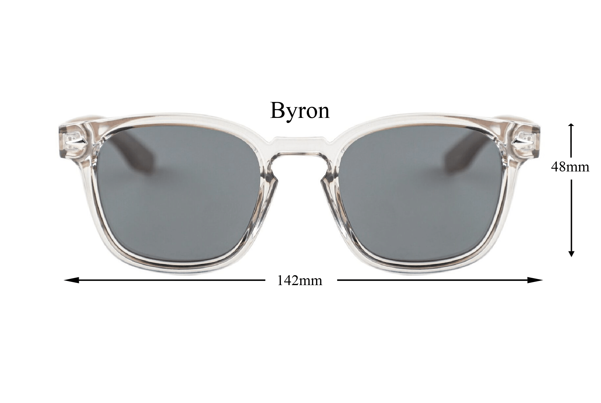 Byron sunglasses dimensions