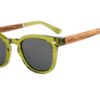 Lamrock green wooden sunglasses