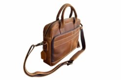 full grain leather laptop case