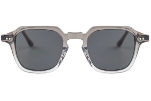 Front view of Avie wooden sunglasses