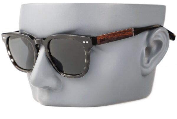 Lennox Ash sunglasses on a mannequin