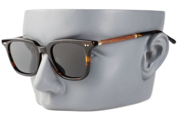 Varna Fire Sunglasses on a mannequin