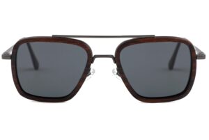 Alternative view of Hastings Black Sunglasses
