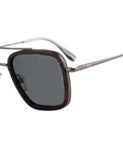 Hastings Black Wooden Sunglasses