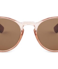 Front view of Rosco rose wooden sunglasses