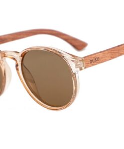 Rosco Rose Sunglasses with rosewood arms