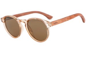 Rosco Rose Sunglasses with rosewood arms