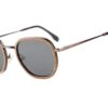 Cali sunglasses with wood and metal frame
