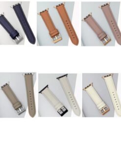 Colours of Oxford genuine leather Apple Watch bands