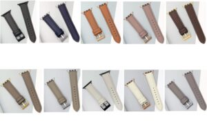 Colours of Oxford genuine leather Apple Watch bands