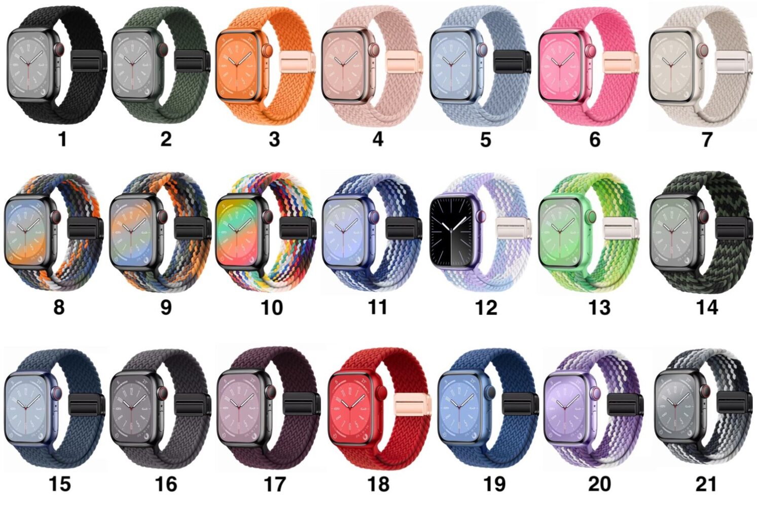 Drift Apple Watch Band Colours