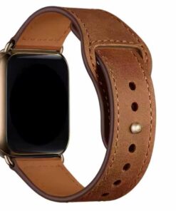 Back of Bohem leather Apple Watch band by Buko