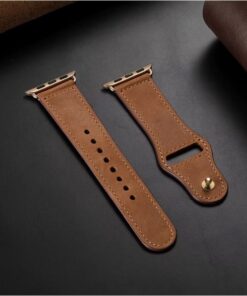 Two piece of bohem Apple Watch band laid flat