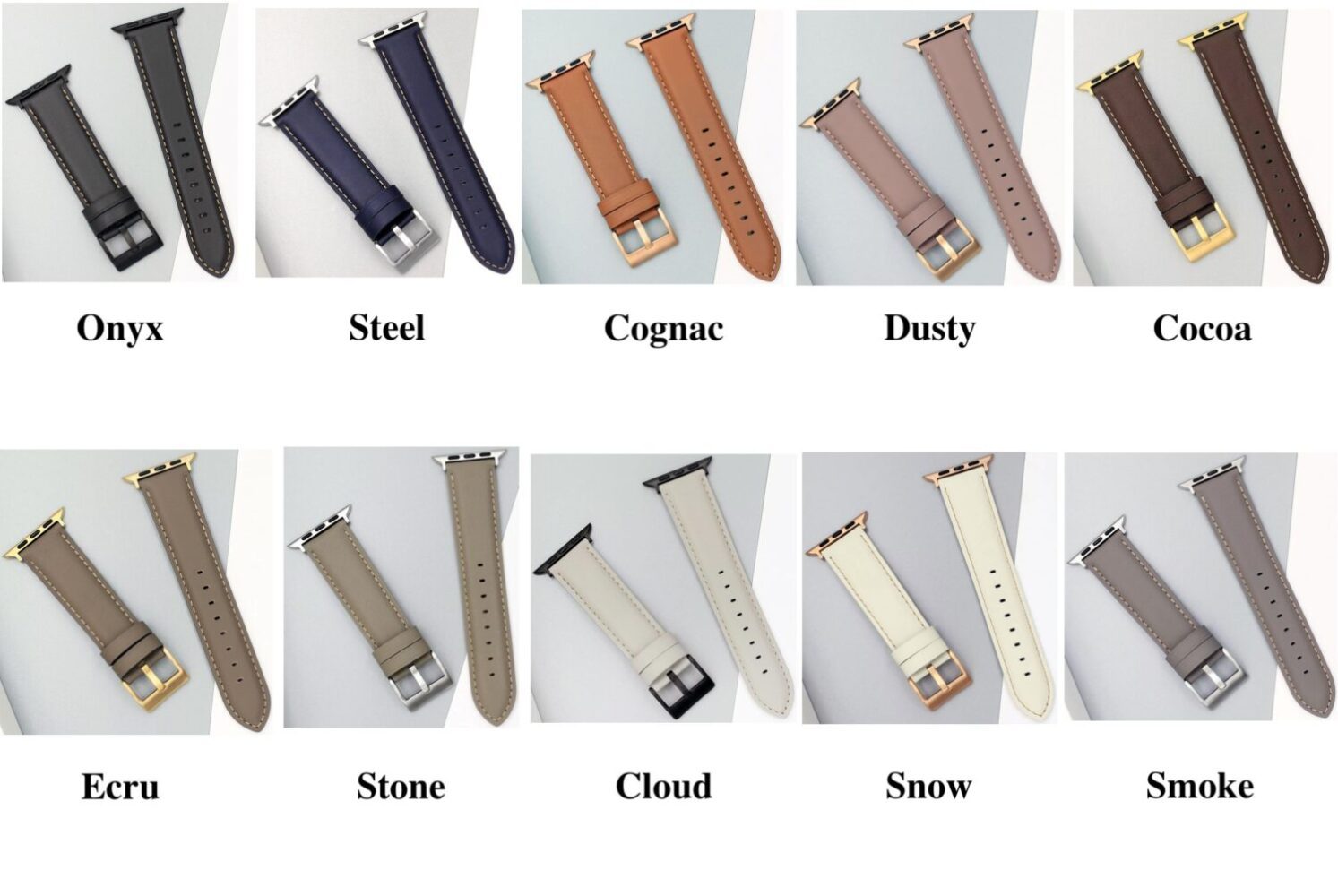 Oxford Apple Watch Band colours