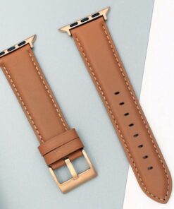 Oxford leather Apple Watch band