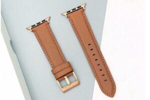 Oxford leather Apple Watch band