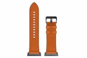 cognac leather maverick Apple Watch band