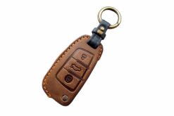leather car key case