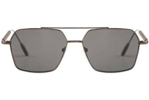 front of Mojave wooden sunglasses