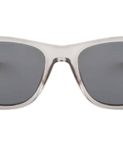 front of runaway fade wooden sunglasses with grey lenses