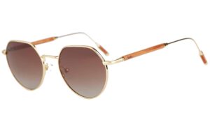 Wood & Metal Sunglasses