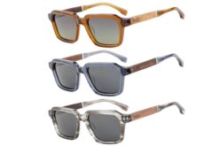 three colours of river sunglasses by buko