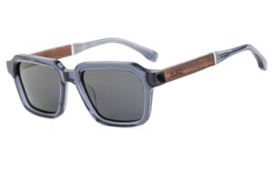 river blue sunglasses model