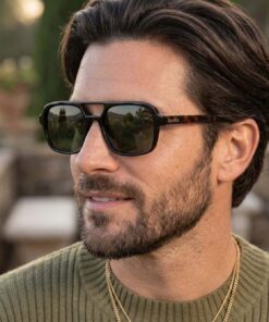 Brando fire sunglasses on a male model