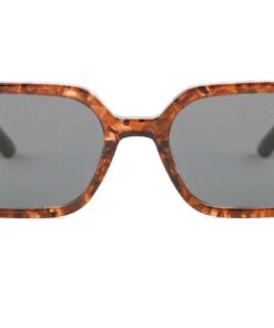 front of Sierra wood sunglasses by buko with grey lenses