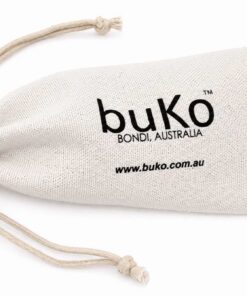 white linen buko sunglasses pouch