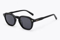 midnight black tide sunglasses by buko